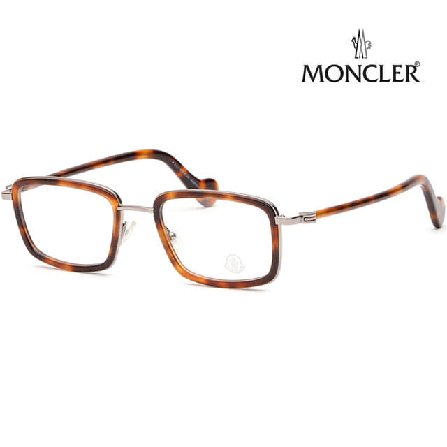 몽클레어 명품 안경테 ML5026 056 솔텍스 사각 뿔테 남자 여자 브랜드 패션 가벼운안경