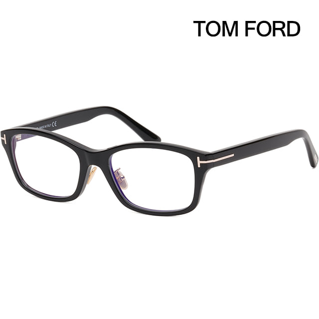 톰포드 안경테 TF5724DB 001 명품 블루라이트차단안경 뿔테 블랙 아시안핏