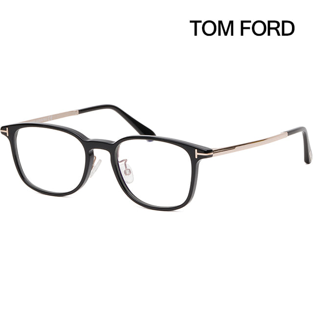 톰포드 안경테 TF5594DB 001 명품 블루라이트차단안경 뿔테 블랙 아시안핏
